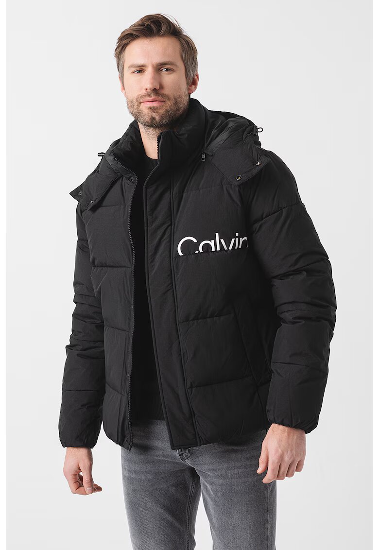 CALVIN KLEIN JEANS Яке с качулка и вата