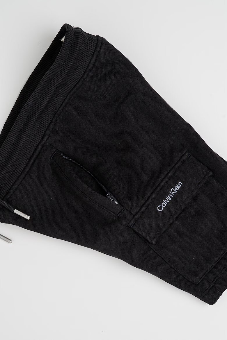 CALVIN KLEIN Карго бермуди Черен