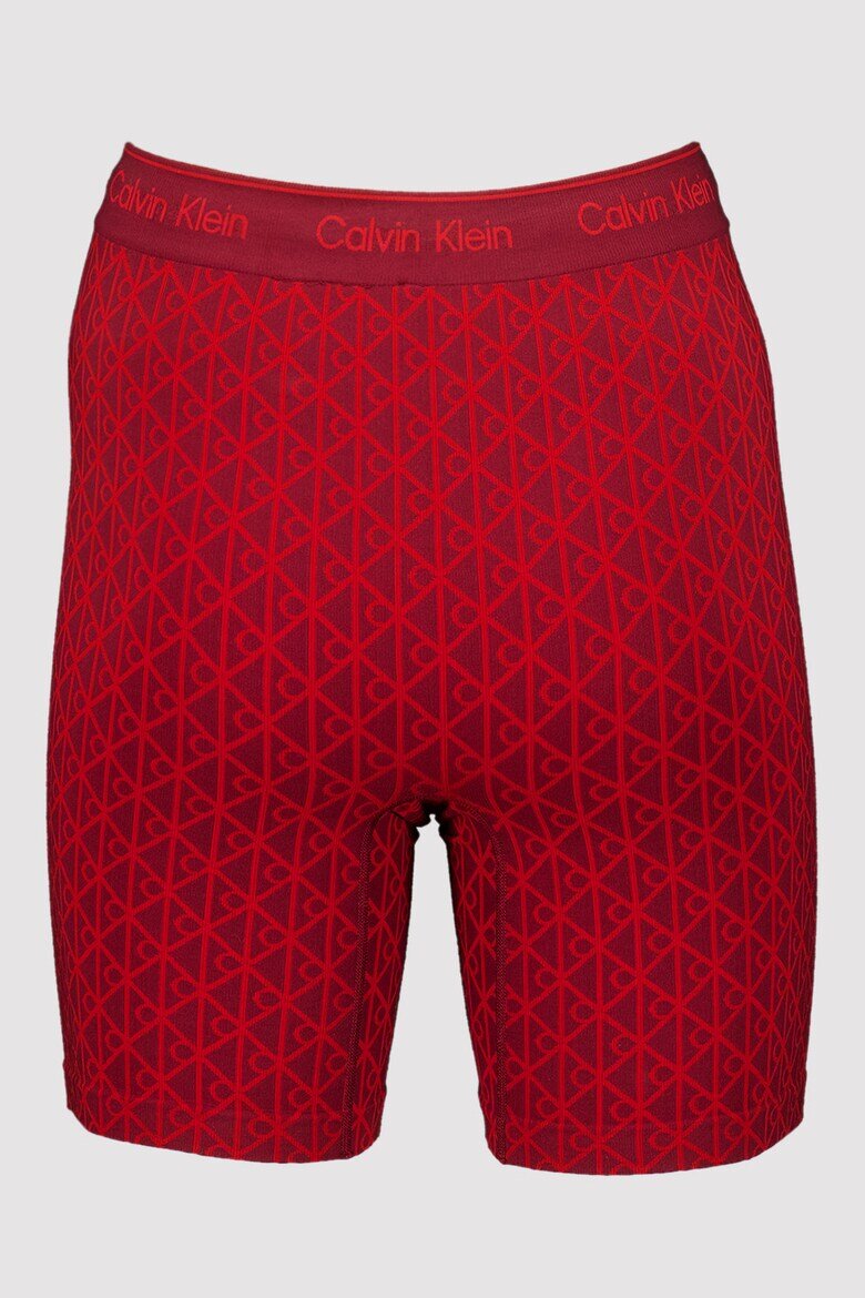 CALVIN KLEIN Къс оформящ клин с лого Бордо