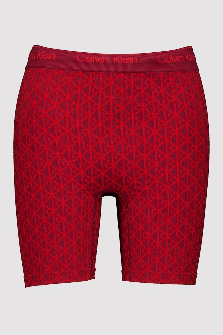 CALVIN KLEIN Къс оформящ клин с лого Бордо