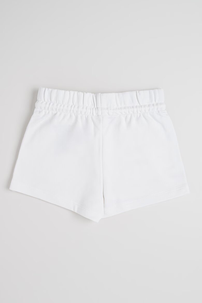 CALVIN KLEIN Къс панталон с лого Бял