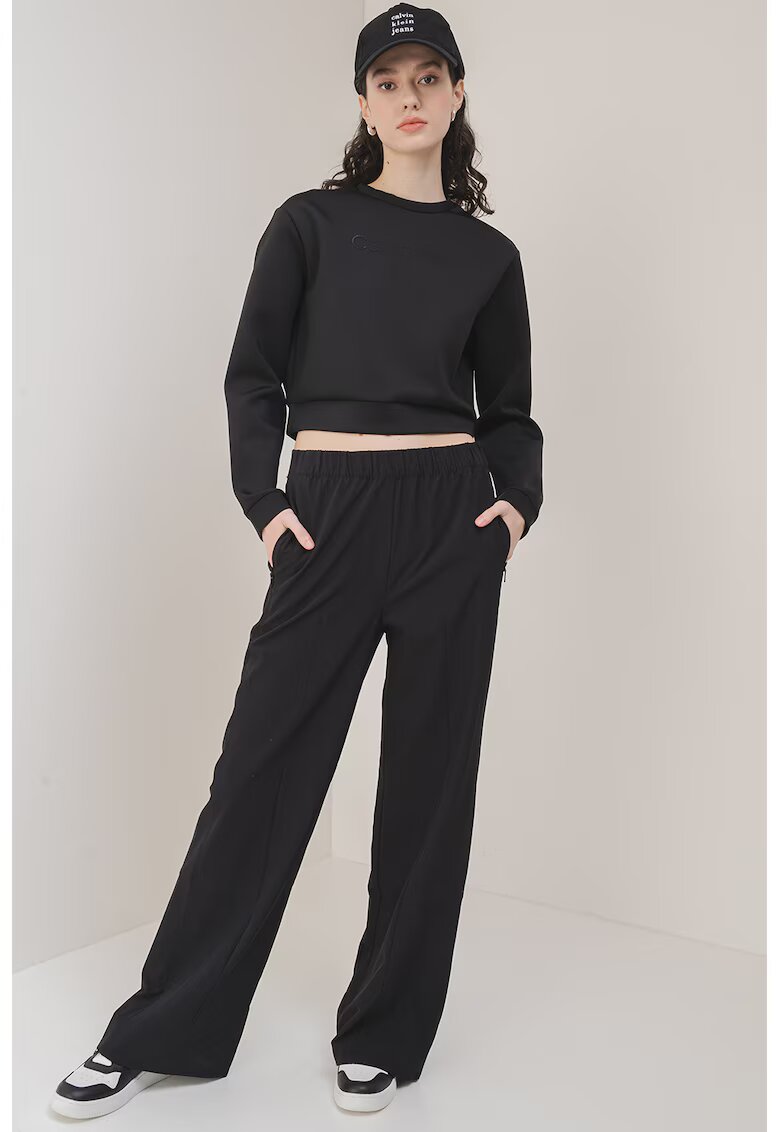CALVIN KLEIN Къс суитшърт с лого