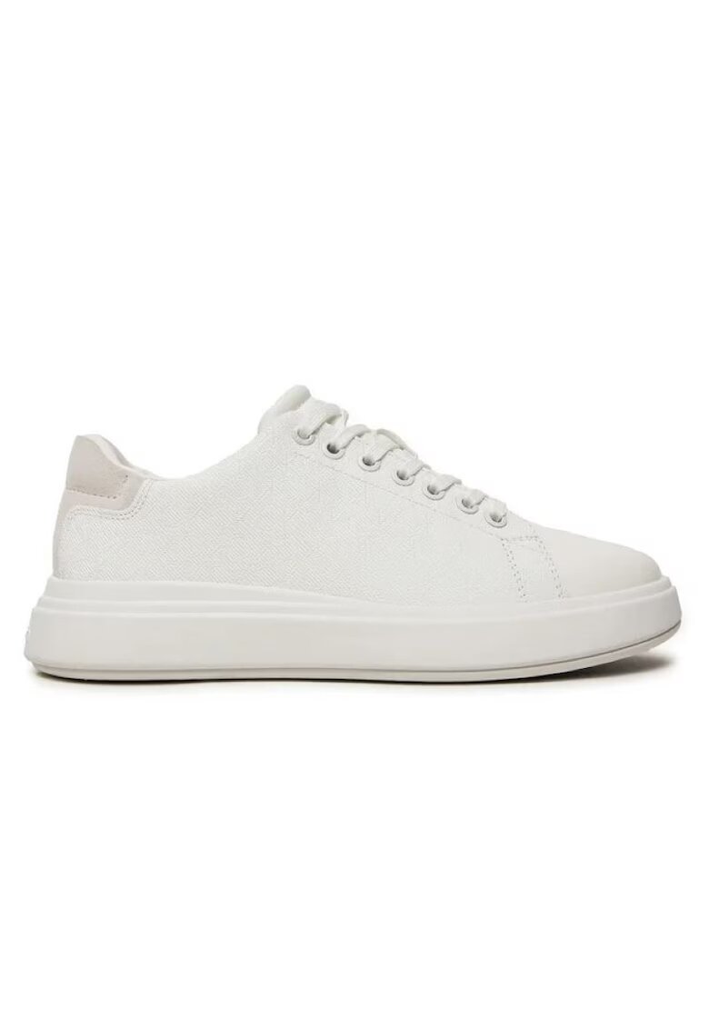 CALVIN KLEIN Кецове Lifestyle - CUPSOLE LACE UP MONO - HW0HW02445-0LB - Бели