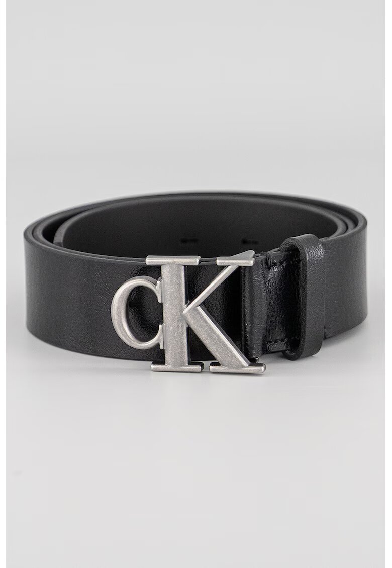 CALVIN KLEIN Кожен колан с метално лого