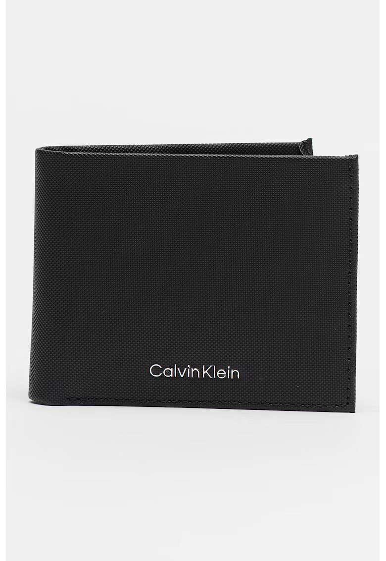 CALVIN KLEIN Кожен портфейл с двойно прегъване и лого