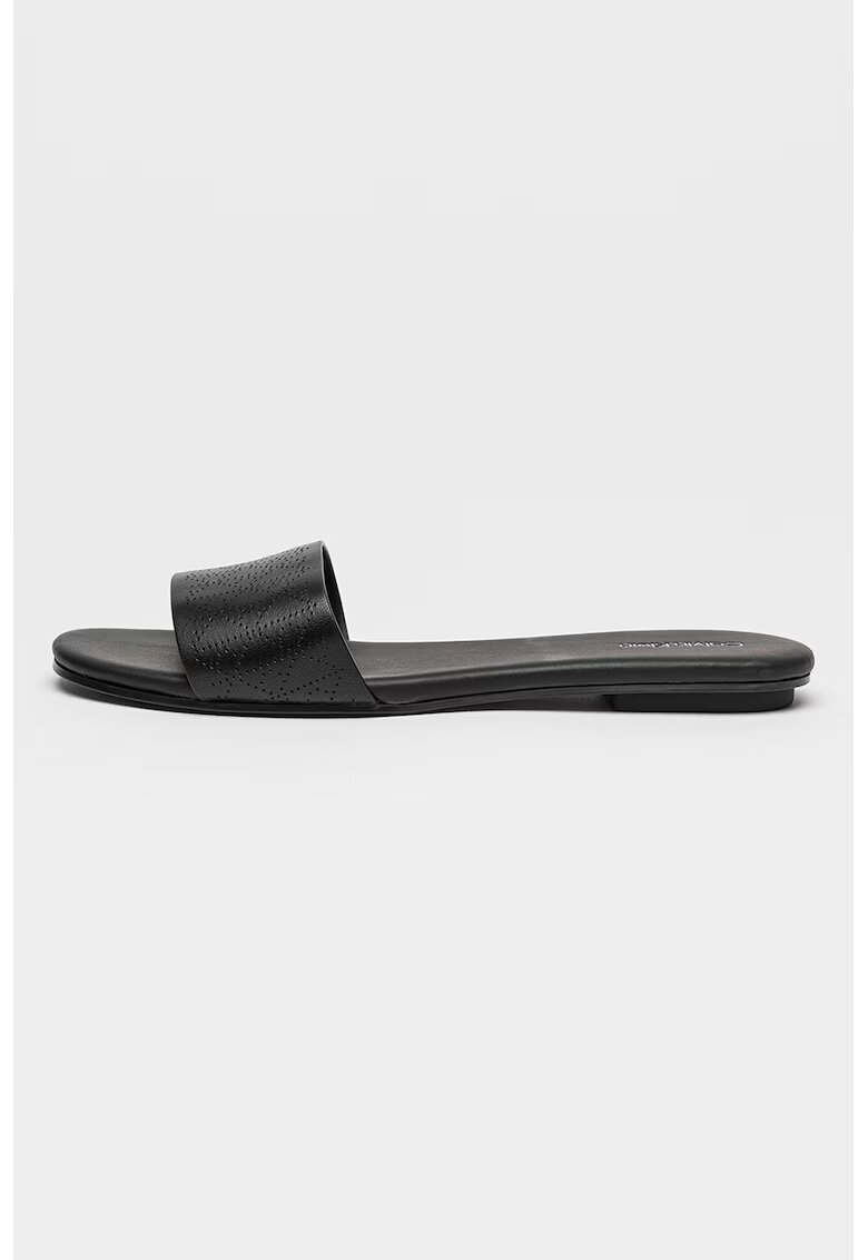 CALVIN KLEIN Кожени чехли