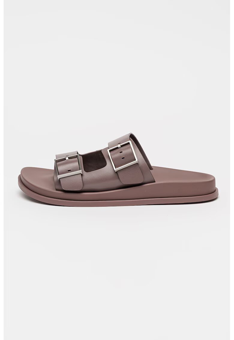 CALVIN KLEIN Кожени чехли