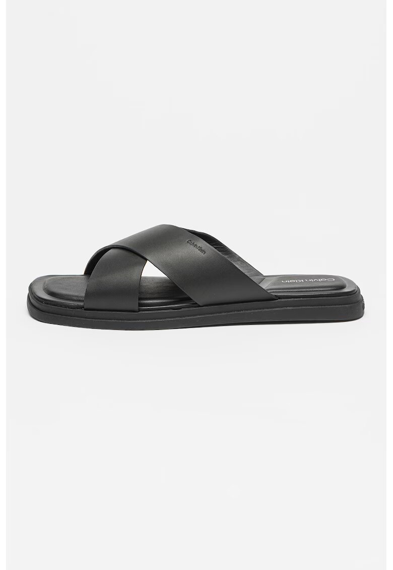 CALVIN KLEIN Кожени чехли Criss
