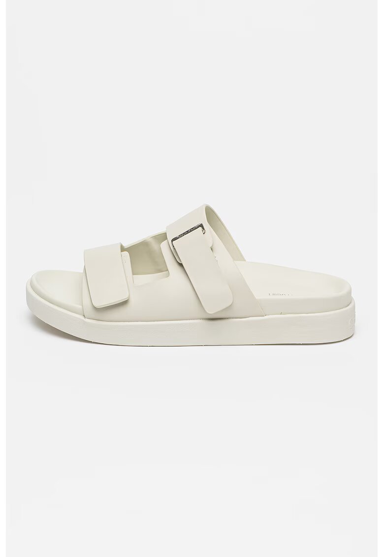 CALVIN KLEIN Кожени чехли с велкро