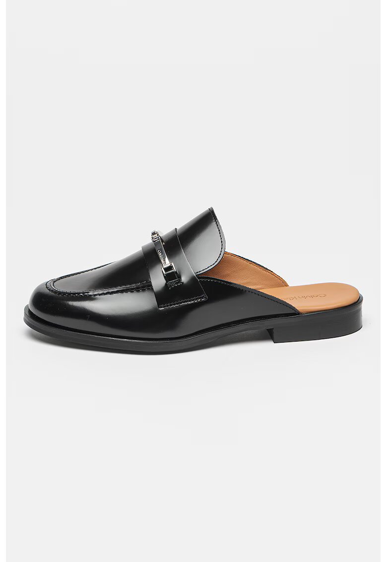 CALVIN KLEIN Кожени лачени обувки Mules