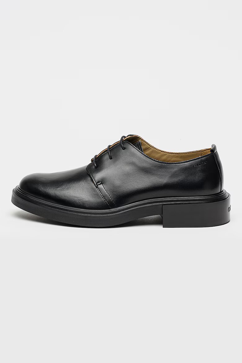 CALVIN KLEIN Кожени обувки Derby Черен