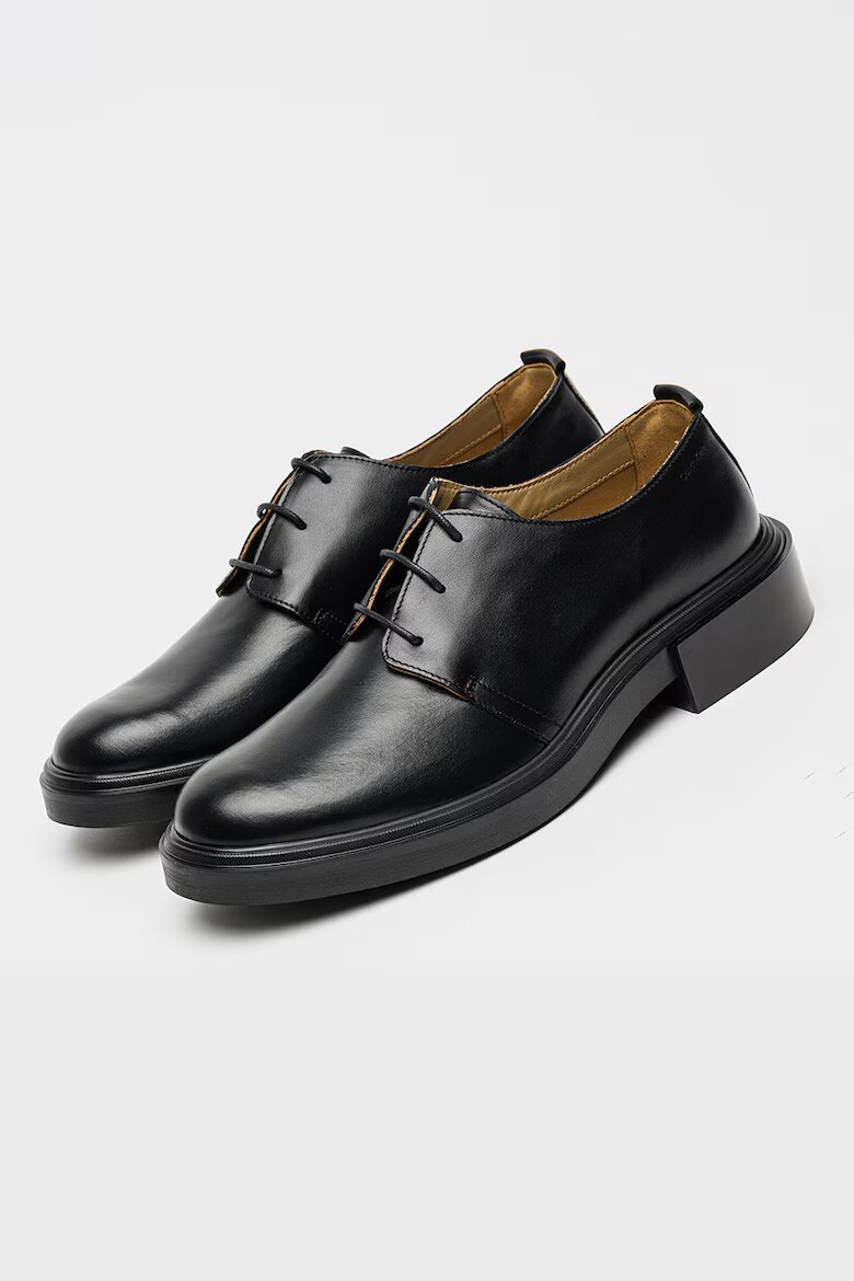 CALVIN KLEIN Кожени обувки Derby Черен