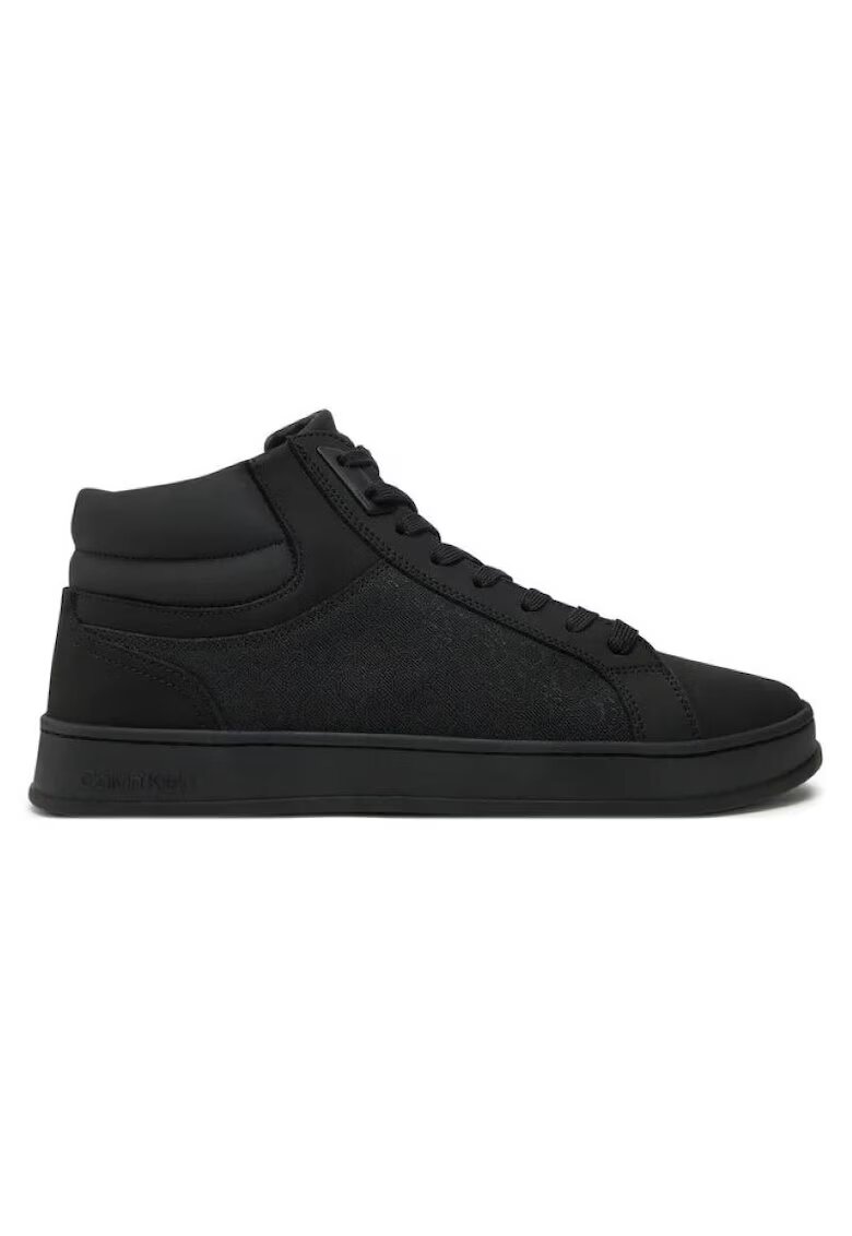 CALVIN KLEIN Lifestyle маратонки - ВИСОКИ КЕЦОВЕ С ВРЪЗКИ NB MONO - HM0HM01769-0GT - Черни