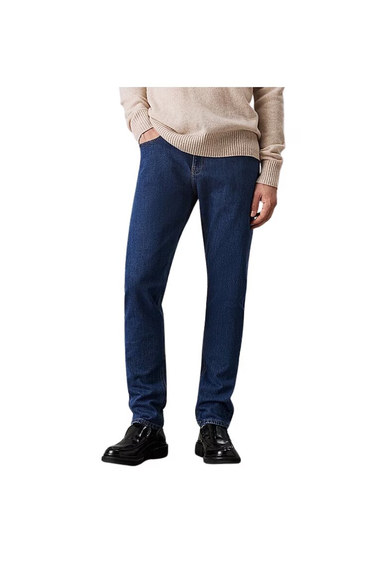 CALVIN KLEIN Мъжки дънки Slim Fit - памук - Син