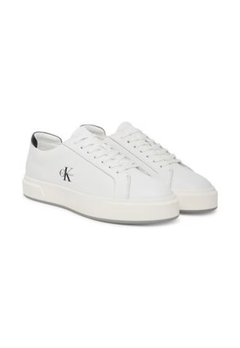 CALVIN KLEIN Мъжки кецове - 305526120 - естествена кожа