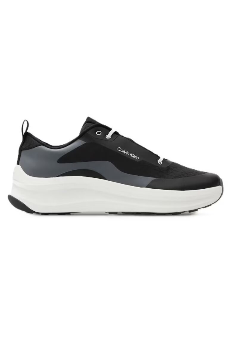CALVIN KLEIN Мъжки спортни обувки CHUNKY RUNNER LACE UP MIX AOP - Памук -