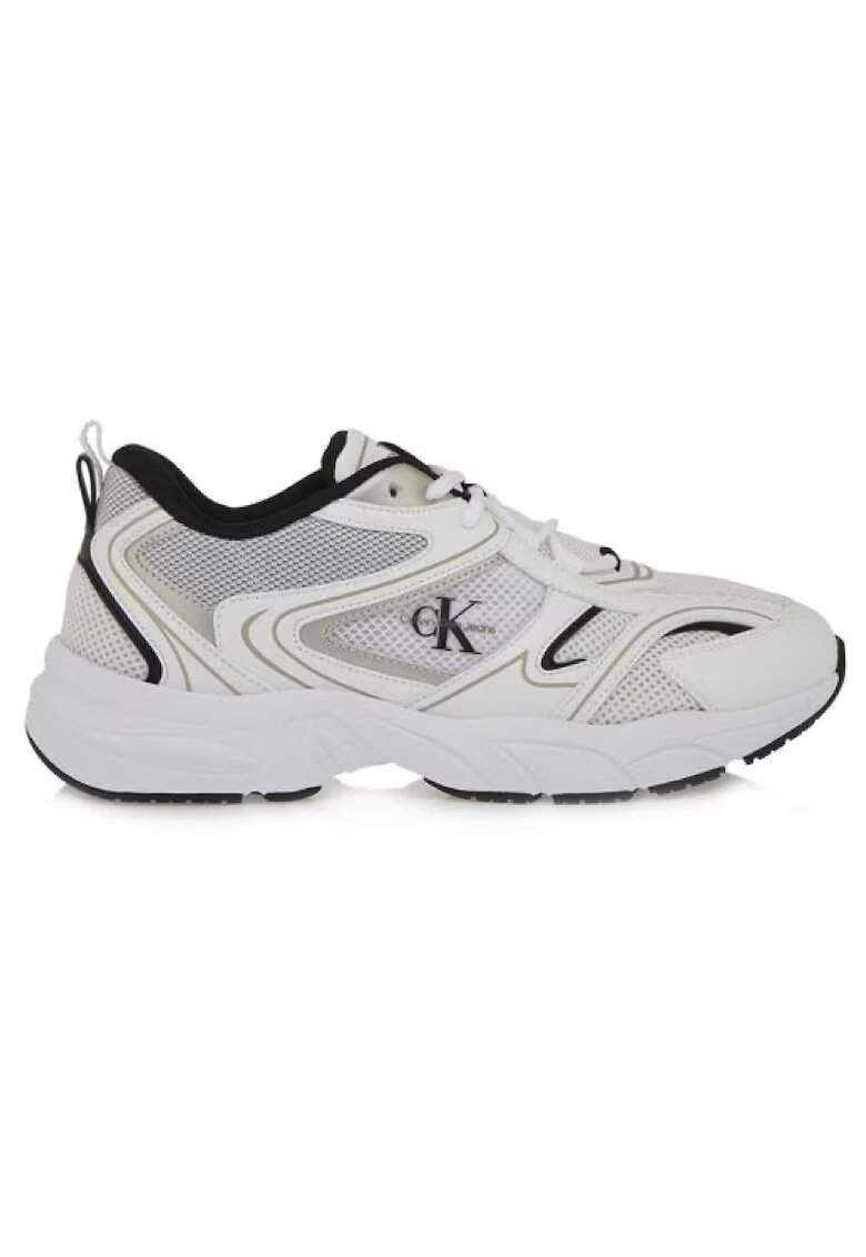 CALVIN KLEIN Мъжки спортни обувки ретро тенис мрежест цвят - мл - YM0YM01260-01W