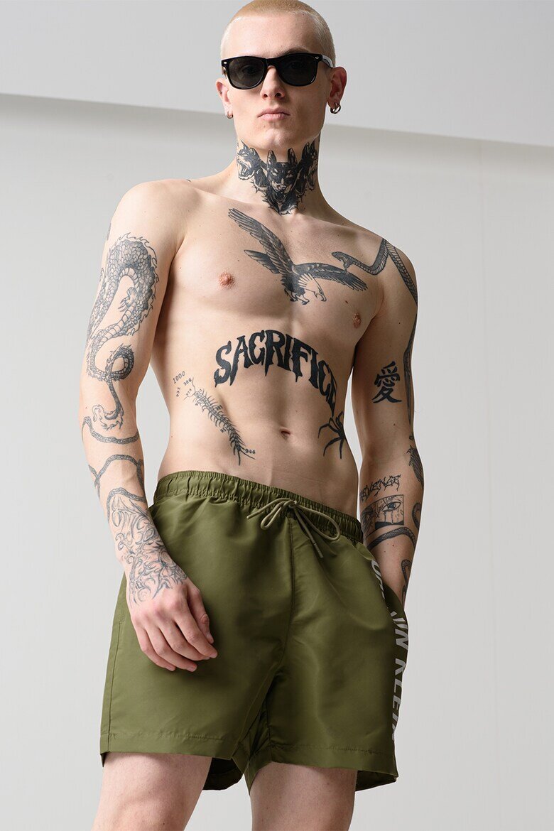 CALVIN KLEIN Плувни шорти с връзка