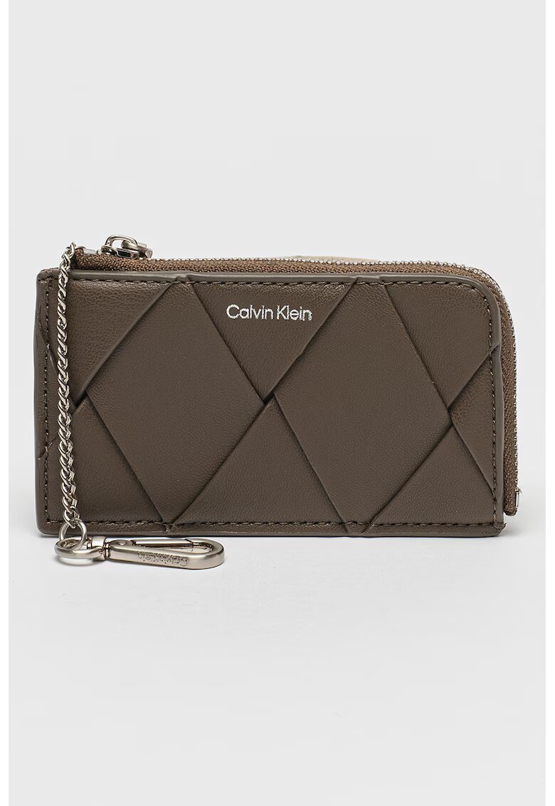 CALVIN KLEIN Портмоне от еко кожа с лого