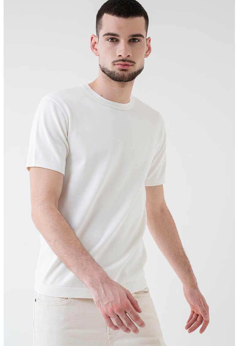 CALVIN KLEIN Пуловер с къси ръкави