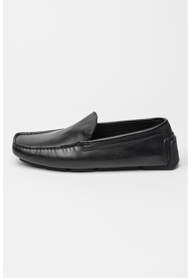CALVIN KLEIN Равни кожени мокасини