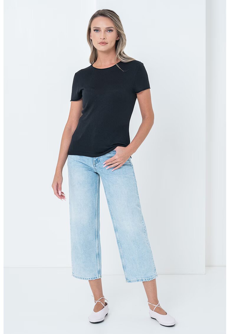 CALVIN KLEIN Семпла тениска без шарка