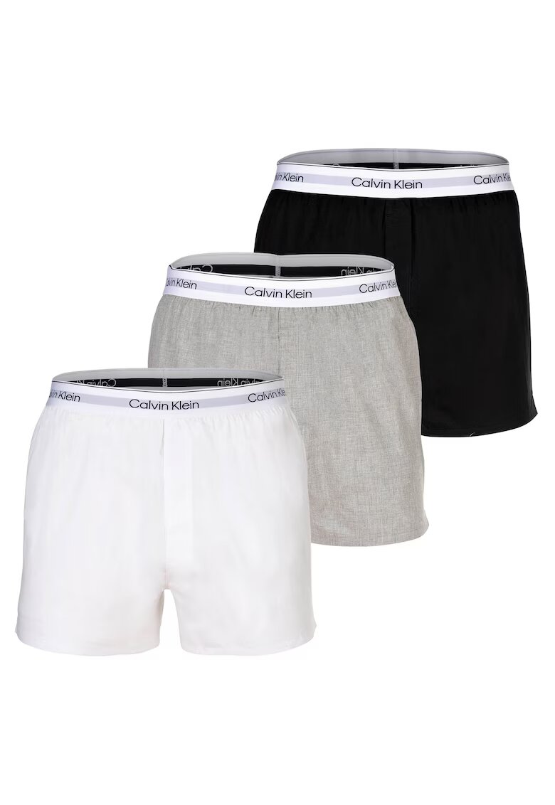 CALVIN KLEIN Слим боксерки Icon - 3 чифта
