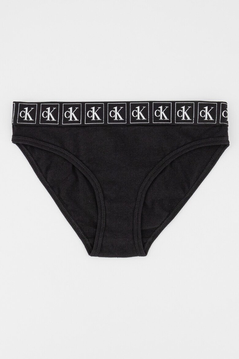 CALVIN KLEIN Слипове с еластична лента - 3 чифта Бял/Черен/Малина