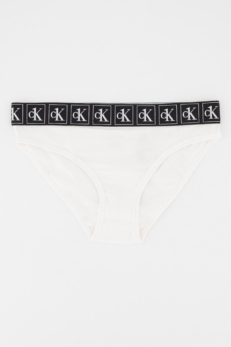 CALVIN KLEIN Слипове с еластична лента - 3 чифта Бял/Черен/Малина