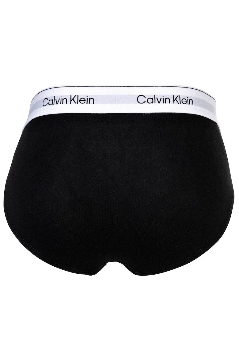 CALVIN KLEIN Слипове с лого - 3 чифта Бял/Черен
