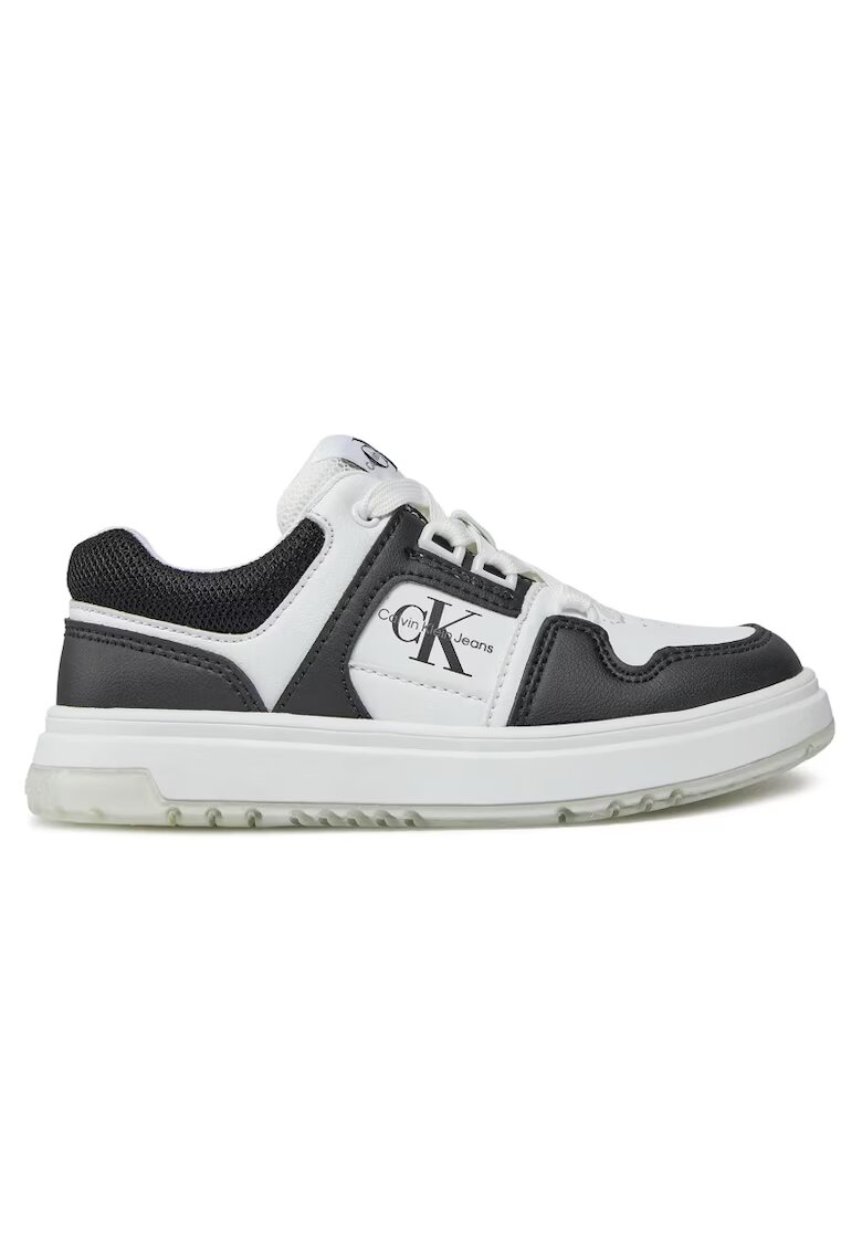 CALVIN KLEIN Спортни обувки за момчета - ниски кецове с връзки - V3X9-80864-1355X001 - Черни