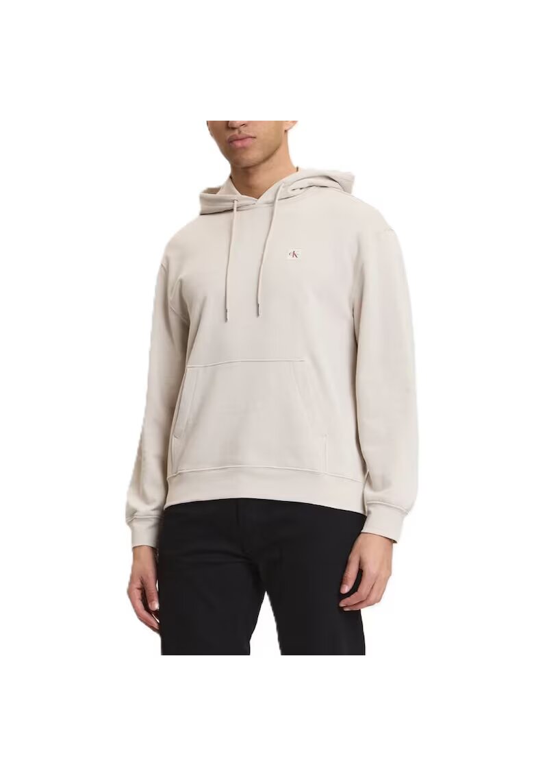 CALVIN KLEIN Суитшърт LS EU 350TERRY BADGE HOODIE-LV04RC274G-2JX