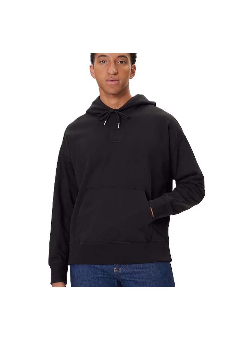 CALVIN KLEIN Суитшърт PREMIUM TERRY CK EMBLEM HOODIE-LV14LD225G-UB1