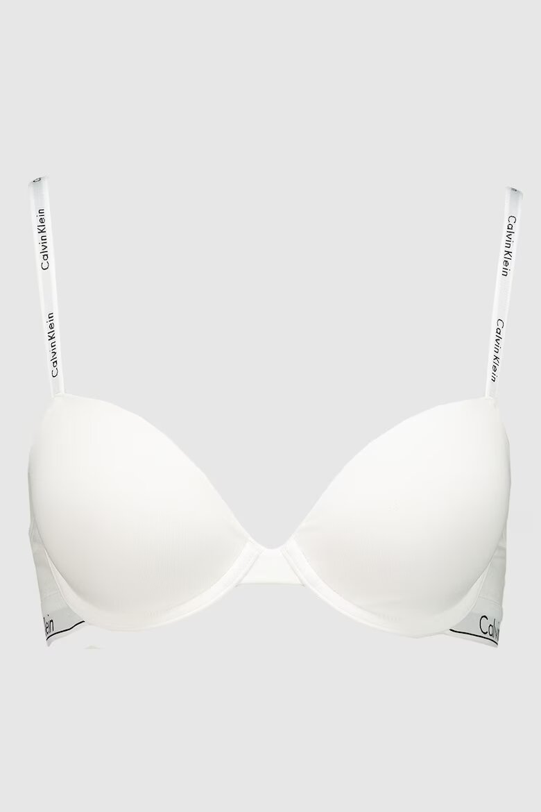 CALVIN KLEIN Сутиен с повдигащ ефект Бял