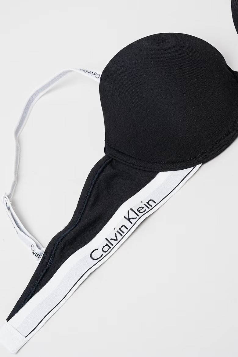 CALVIN KLEIN Сутиен с повдигащ ефект Черен