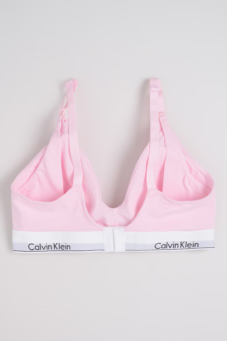 CALVIN KLEIN Сутиен за бременни с модал Бял/Пастелнорозов