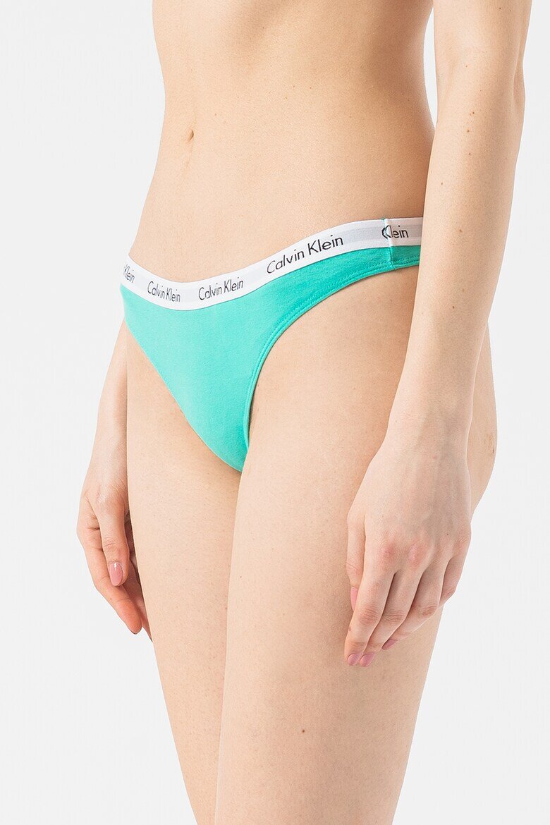 CALVIN KLEIN Танга с еластична лента - 5 чифта