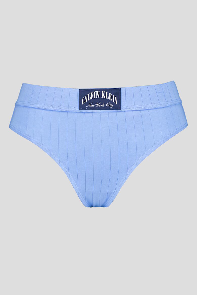 CALVIN KLEIN Танга с лого Лавандула