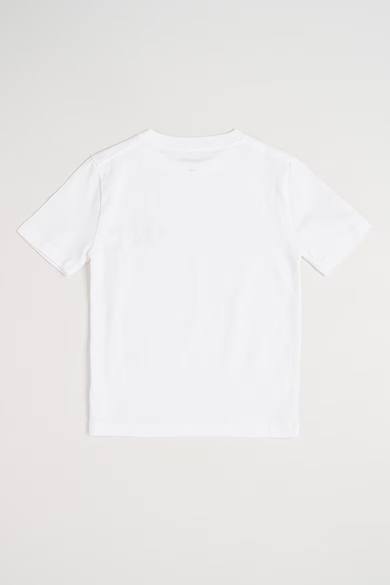 CALVIN KLEIN Тениска от органичен памук с лого Бял