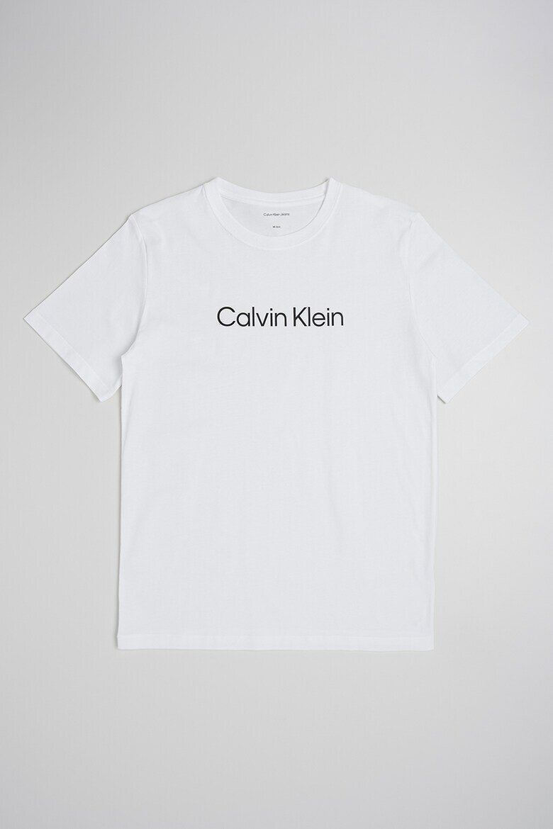 CALVIN KLEIN Тениска с лого 2 чифта Черен/Бял