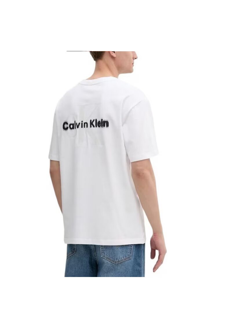 CALVIN KLEIN Тениска SS REL LIQUID CKMONOLOGO TEE-LV04RAB812-YAA
