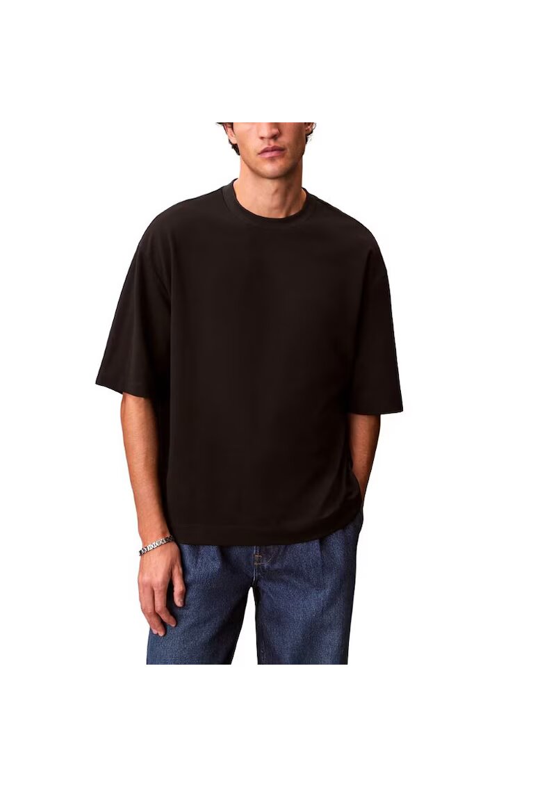 CALVIN KLEIN Тениска SS RLXD COOLING PIQUE EMBOSSED T-LV04RF203G-UB1