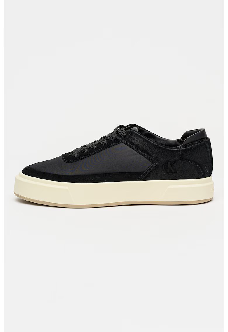 CALVIN KLEIN Велурени маратонки Basket Cupsole