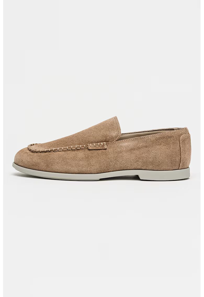 CALVIN KLEIN Велурени мокасини Low Prof