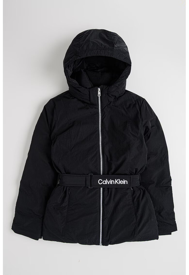 CALVIN KLEIN Зимна парка с вата и качулка
