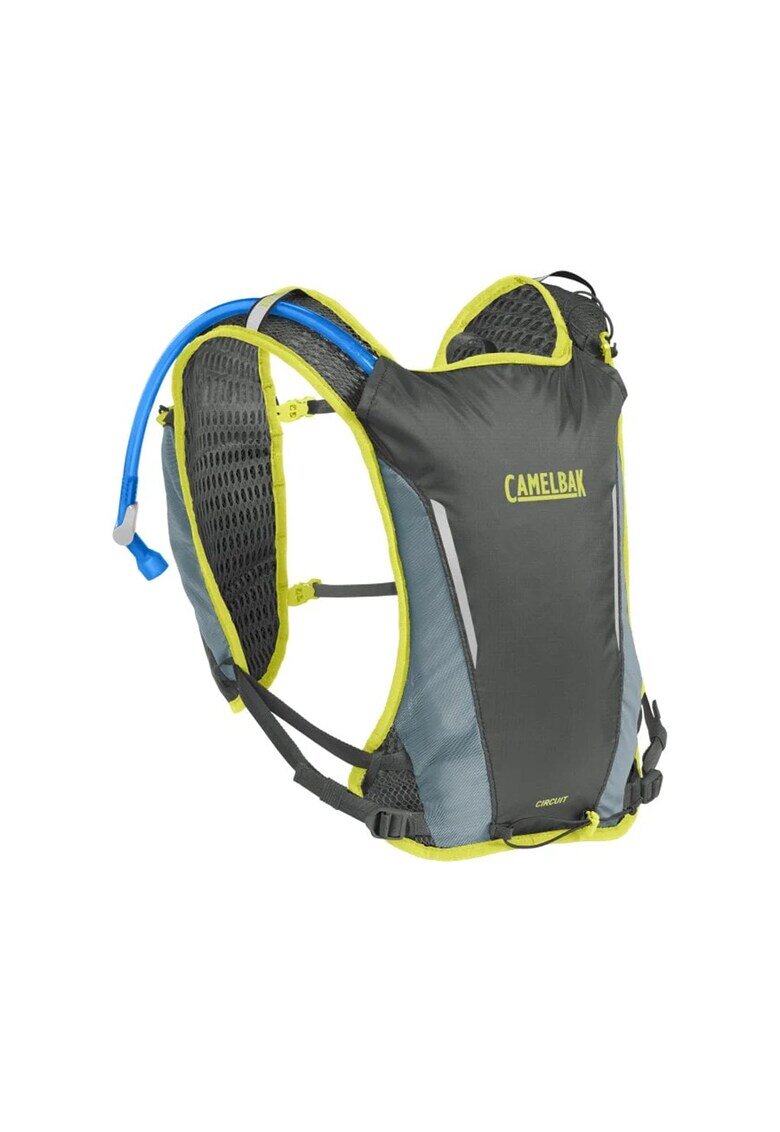 CamelBak Дамска кръгла жилетка - графит/лимеад