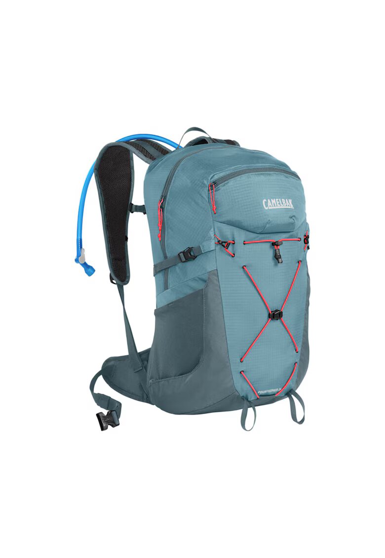 CamelBak Women's Fourteener™ 24 Hydration Hiking Pack with Crux® Backpack - Smoke Blue/Fiery Coral