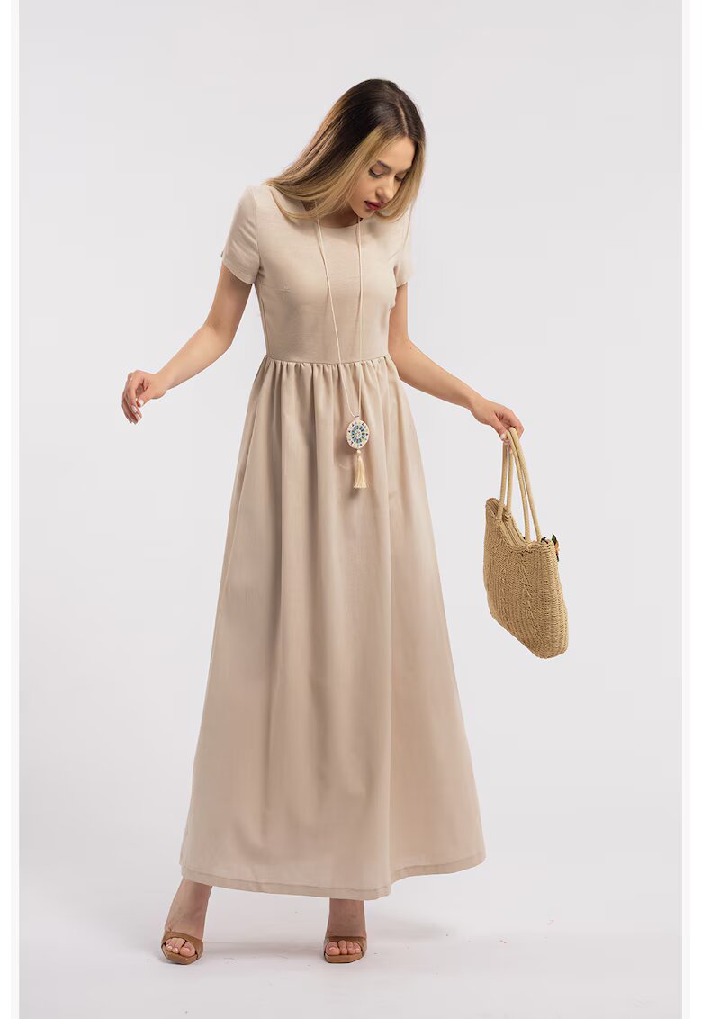 CAMISSI Дълга ленена рокля