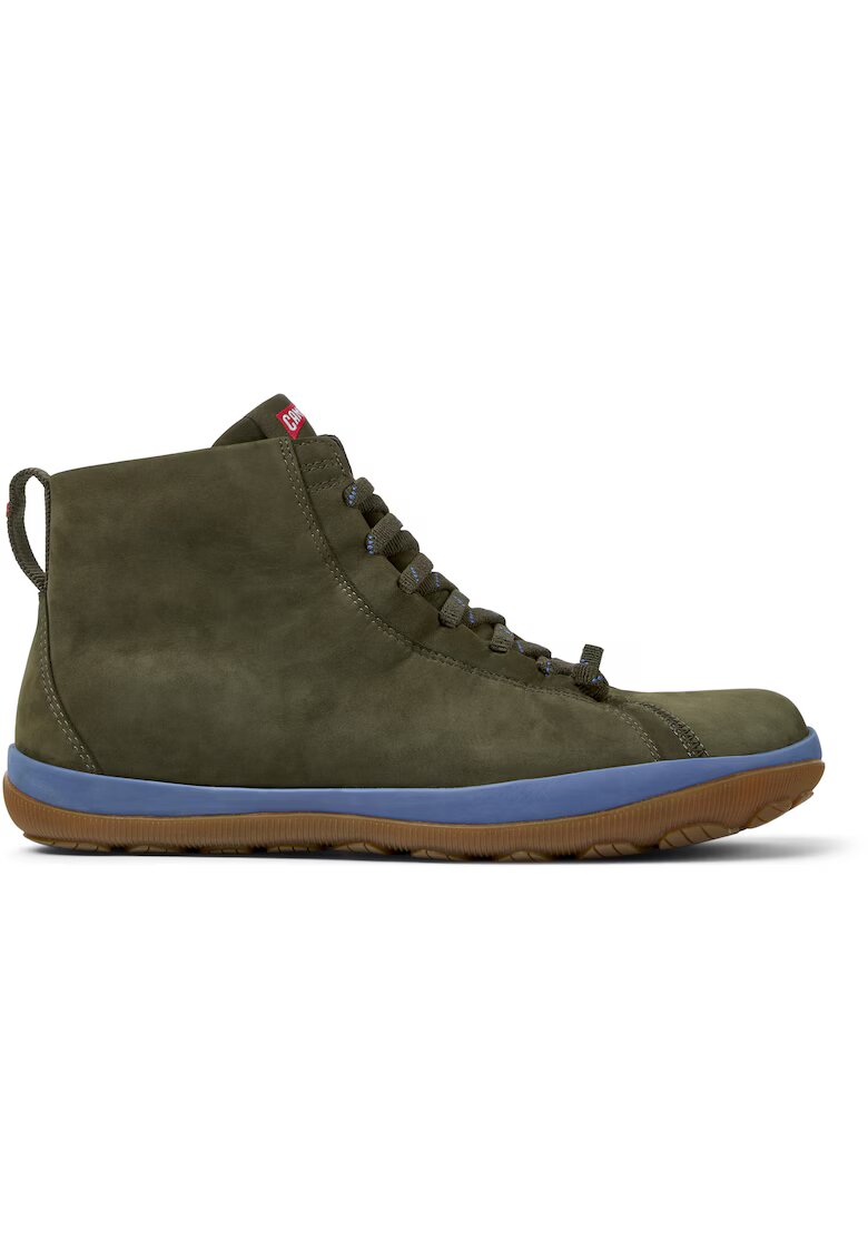 Camper Боти Peu Pista GM 1217 от набук - Зелен