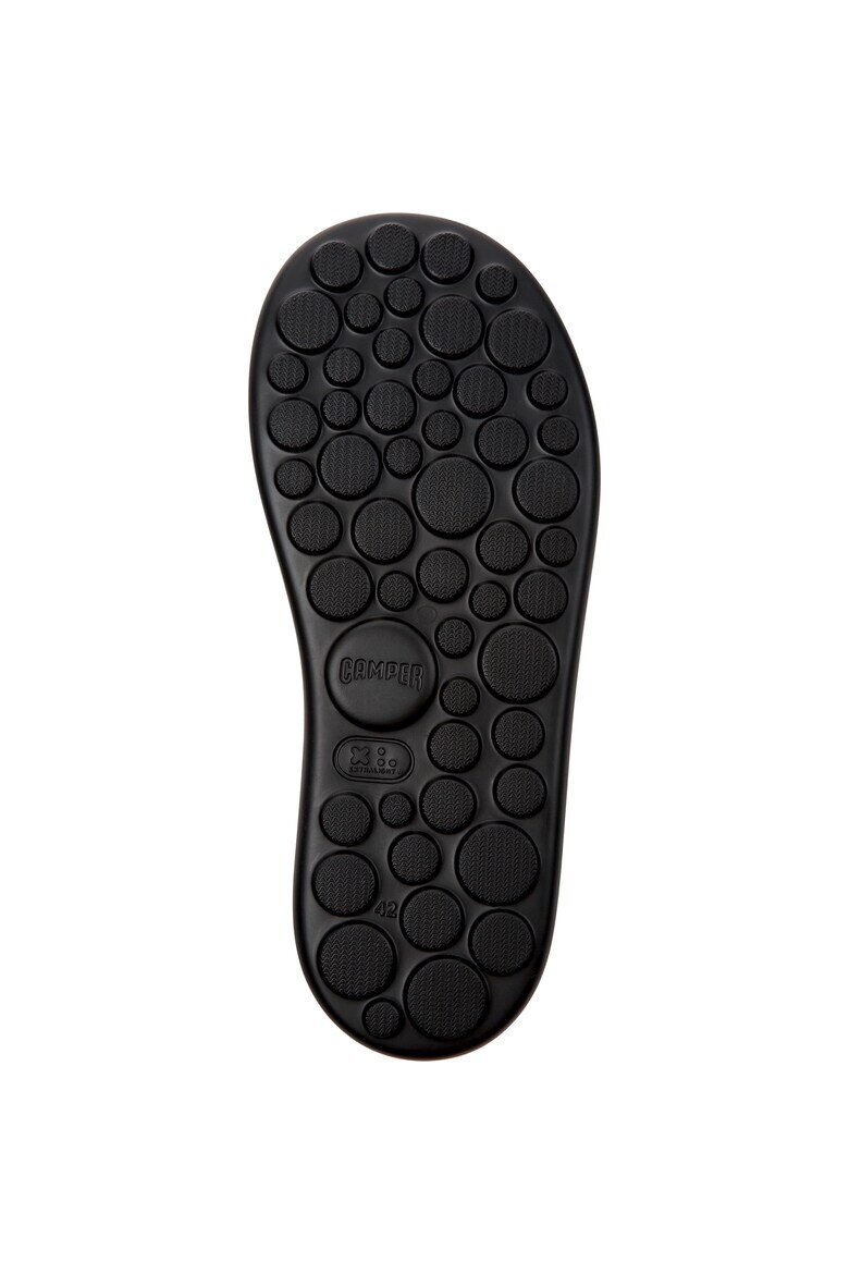 Camper Кожени сандали Pelotas Flota Черен